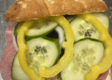 Sandwich som dyrlægens natmad